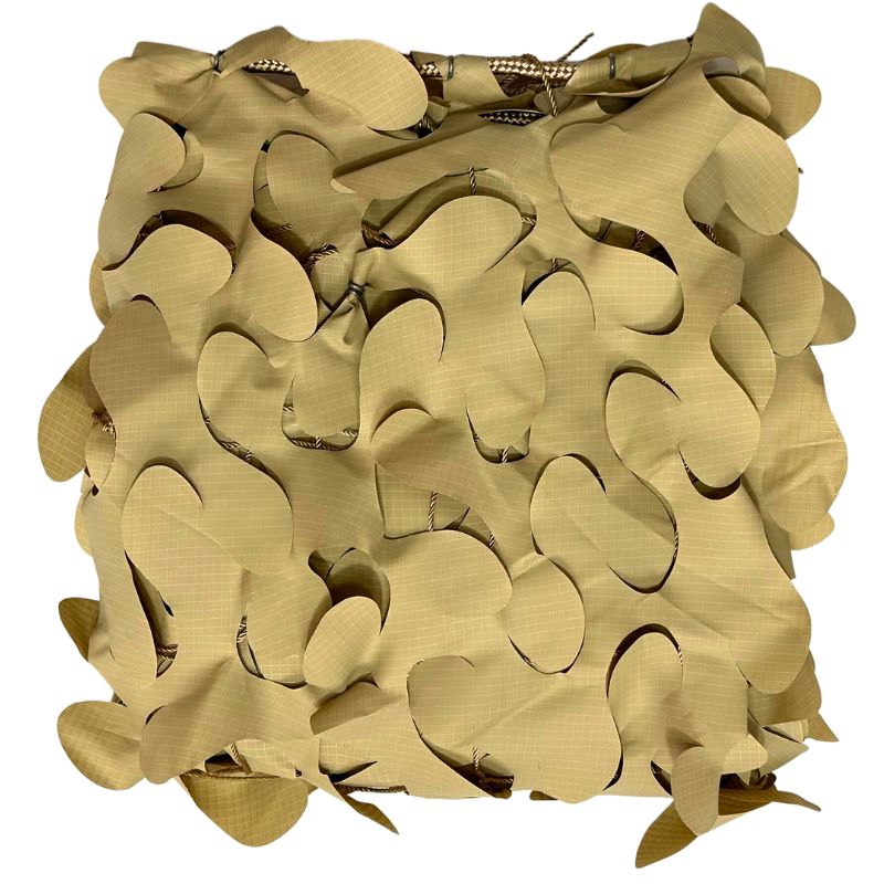 Filet de camouflage renforcé sable
