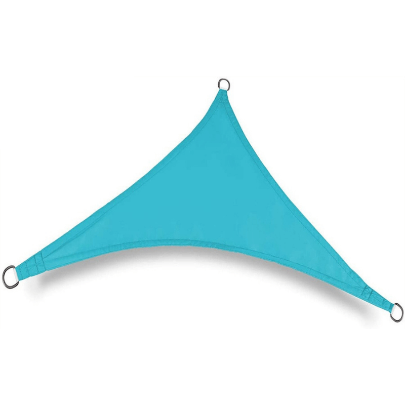 Voile d'ombrage Triangulaire Turquoise