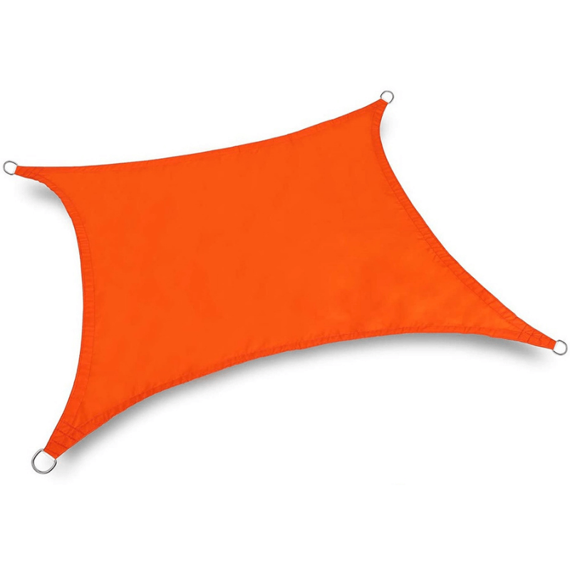 Voile d'ombrage Rectangulaire Orange