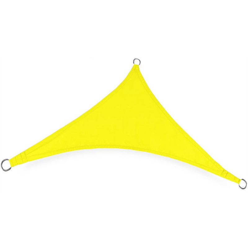 Voile d'ombrage Triangulaire Jaune